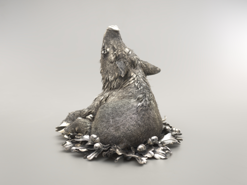Gianmaria%20Buccellati%2C%20%3Cb%3E%3Ci%3E%20Boar%3C%2Fi%3E%3C%2Fb%3E%2C%20last%20half%20of%2020th%20century%2C%20sterling%20silver%2C%20The%20Carol%20and%20Seymour%20Haber%20Collection%2C%20%26%23169%3B%20unknown%2C%20research%20required%2C%202008.82
